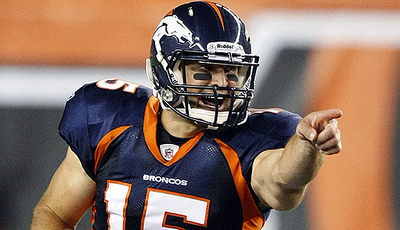  Tebow on Tim Tebow Is 3 1 As The Broncos Starter This Season And Has His Team
